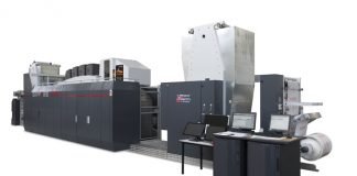 Utecos Sapphire Evo digital press for flexible packaging