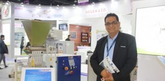 Uflex launches stick pack machine at CPhI and P-Mec 2019