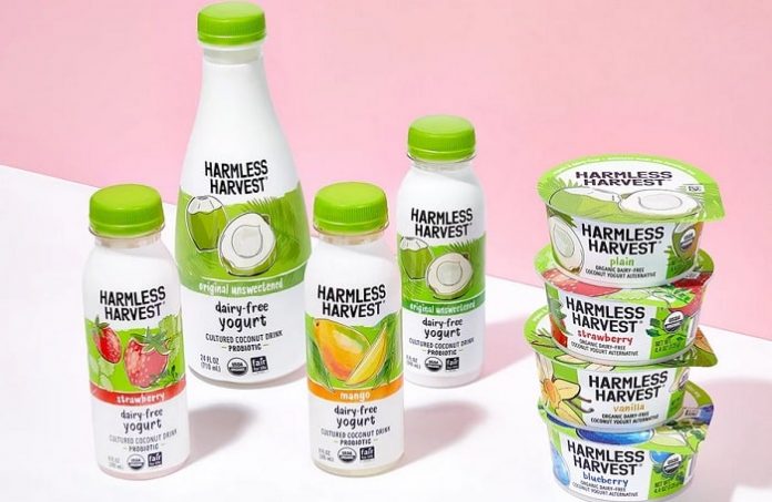 Harmless Harvest launches dairy-free coconut yogurt alternatives