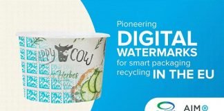 Pioneering digital watermarks for smart packaging recycling in the EU - AIM