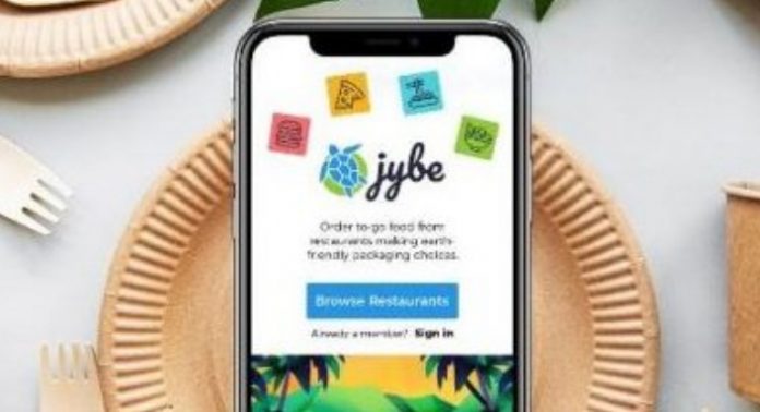 JYBE launches app to find restaurants using sustainable packaging