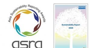 Toppan Wins Bronze at 6th Asia Sustainability Reporting Awards