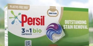 Persil introduces QR codes on packaging for visually impaired customers