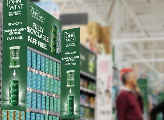 John West launches ECOTWIST sustainable packaging in UK
