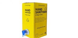 Smurfit Kappa launches Bag-in-Box packaging solution for hand sanitiser