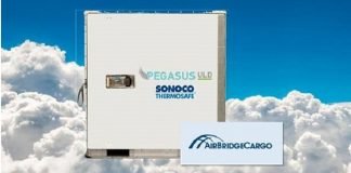 AirBridge Cargo Airlines To Offer Sonoco ThermoSafe's Pegasus ULD