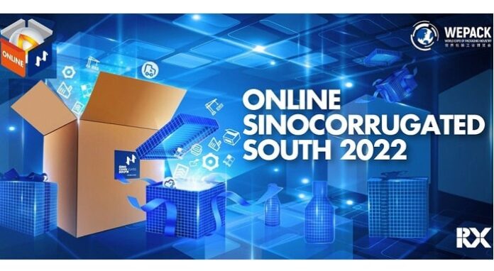 SinoCorrugated South 2022 announces itsonline exhibition platformcatering to strong demand from exhibitors and overseas visitors