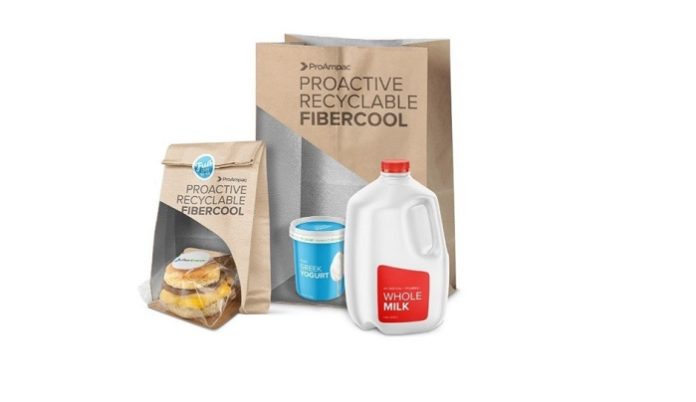 ProAmpac Unveils Revolutionary FiberCool Curbside Recyclable Insulated Bag